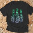 ボウリングピンtシャツ ボウラー用 Tシャツ 高齢者への贈り物