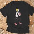 ボディービルダー 脚の日 女の子 ケトルベル フィットネス ボディービル Tシャツ 高齢者への贈り物