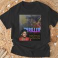 マイケルジャクソン 067 Thriller Tシャツ 高齢者への贈り物