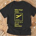 マイルハイクラブ ゴールドメンバー Tシャツ 高齢者への贈り物