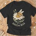 ミツバチを解放 Tシャツ 高齢者への贈り物