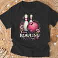 ラブボウリングピンクボール Tシャツ 高齢者への贈り物
