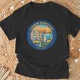 リスボン ポルトガル 旅行 お土産 都市 ランドマーク 観光ギフト Tシャツ 高齢者への贈り物