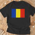 ルーマニア国旗 Tシャツ 高齢者への贈り物