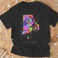 ロードアイランド州の地図 長袖tシャツ Tシャツ 高齢者への贈り物