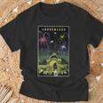 ワンダフル コペンハーゲン チボリ ポスター プリント Tシャツ 高齢者への贈り物