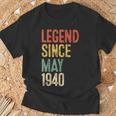 ヴィンテージ 86 誕生日デコレーション メンズ 86歳 1940 86歳の誕生日 Tシャツ 高齢者への贈り物