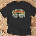 ヴィンテージ F-35 戦闘機 ミリタリー ヘルメット ゴーグル Tシャツ 高齢者への贈り物
