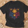 ヴィンテージ フィリピン ヘリテージ ピノイ トライバル シール Tシャツ 高齢者への贈り物