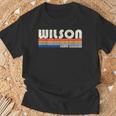 ヴィンテージレトロ70年代80年代スタイルノースカロライナ州ウィルソンの故郷 Tシャツ 高齢者への贈り物
