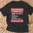 一酸化二水素 アウェアネス Dhmo Ban Tシャツ 高齢者への贈り物