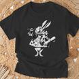 不思議の国のアリス 白うさぎ Tシャツ 高齢者への贈り物