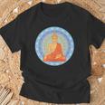 仏 マインドフルネス 仏前 ガウタマ仏教 愛 優しさ 長袖tシャツ Tシャツ 高齢者への贈り物