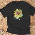 和ポップ ひまわり Tシャツ 高齢者への贈り物