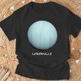 天王星tシャツ 天文学や宇宙愛好家へのギフトに最適 Tシャツ 高齢者への贈り物