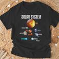 太陽系惑星 宇宙 科学 男の子 女の子tem キッズ 長袖tシャツ Tシャツ 高齢者への贈り物