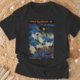 妖怪シンジケート 浮世絵 日本の木版天狗スピリット Tシャツ 高齢者への贈り物