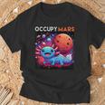 宇宙のかわいいaxolotl 占拠 火星 銀河f カワイイ Tシャツ 高齢者への贈り物