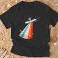 宇宙人誘引ufo 地球外飛行スペース エイリアン Tシャツ 高齢者への贈り物