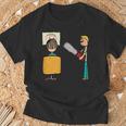 怖い床屋スウィーニートッド Tシャツ 高齢者への贈り物