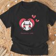 愛しすぎて大好きすぎる。ペアデザイン２にゃんこ Tシャツ 高齢者への贈り物