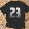 数字 23 二十三 Tシャツ 高齢者への贈り物