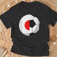 日本国旗、サッカー日本代表のルーツ Tシャツ 高齢者への贈り物