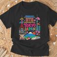 東京 日本 旅行 お土産 都市 ランドマーク 観光 ギフト Tシャツ 高齢者への贈り物