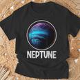 海王星 惑星 太陽系 天文学 Tシャツ 高齢者への贈り物