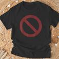 禁止標識 禁止 Tシャツ 高齢者への贈り物
