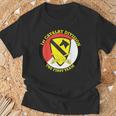 第1騎兵師団「The First Team」軍隊 Tシャツ 高齢者への贈り物