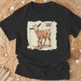 素敵な若いヤギの動物服。 Tシャツ 高齢者への贈り物