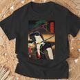 豊原くにちか ヴィンテージ江戸時代和歌舞伎アート Tシャツ 高齢者への贈り物
