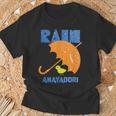 雨宿り Orange Tシャツ 高齢者への贈り物