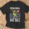 面白いピックルボールtシャツ It's Kind Of A Big Dill パドルボール Tシャツ 高齢者への贈り物