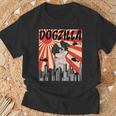 面白い犬 狆 Tシャツ 高齢者への贈り物