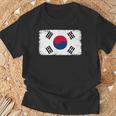 韓国軍 裏面 韓国国旗 Tシャツ 高齢者への贈り物