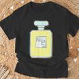 香水 ビン 瓶 No5 パフューム 現代アート おしゃれ かわいい デザイン Tシャツ 高齢者への贈り物