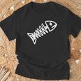 魚の骨 Tシャツ 高齢者への贈り物