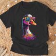 鵞鳥 雛 鴨 小雁 Tシャツ 高齢者への贈り物