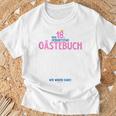 18th Birthday Girl & Guest Book Party T-Shirt Gifts for Old Men 18th Birthday Girl & Guest Book Party T-Shirt Gifts for Old Men
