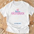 18th Birthday Girl & Guest Book Party T-Shirt T-Shirt Gifts for Old Men