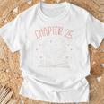 25th Birthday Women Book Lovers Chapter 25 Its My Birthday Comfort Colors Crop Top T-Shirt Gifts for Old Men