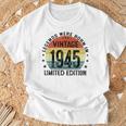 79歳ギフトtシャツ 1945年のベスト・オブ・レジェンド 1945年に誕生 Tシャツ 高齢者への贈り物