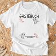 8 Birthday Guest Book Guest List 18 Years Old T-Shirt Gifts for Old Men