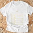 Albañil Tarifa Por Hora De Albañil Diseño Gracioso Camiseta unisex Regalos para ancianos