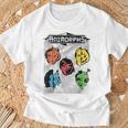 Animorphs Split Face Character Colorful Grid Book Series T-Shirt Gifts for Old Men Animorphs Split Face Character Colorful Grid Book Series T-Shirt Gifts for Old Men