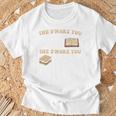 Book Lover The S'More You Read The S'More You Know Funny T-Shirt Gifts for Old Men