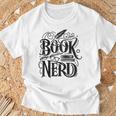 Book Nerd Books Reading Bookworm Bibliophile T-Shirt Gifts for Old Men Book Nerd Books Reading Bookworm Bibliophile T-Shirt Gifts for Old Men