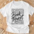Booktrovert Reader Introvert Book Lover Premium Tri-Blend T-Shirt Gifts for Old Men
